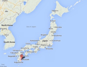 Peta Lokasi Kota Miyazaki